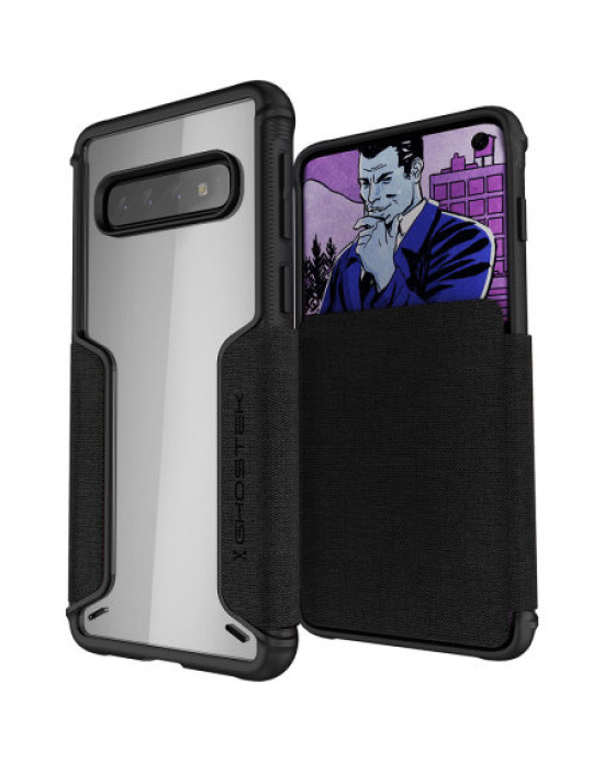 Ghostek Exec 3 Samsung Galaxy S10 Wallet Case - Black