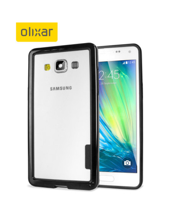 Olixar FlexiFrame Samsung Galaxy A5 2015 Bumper Case - Black