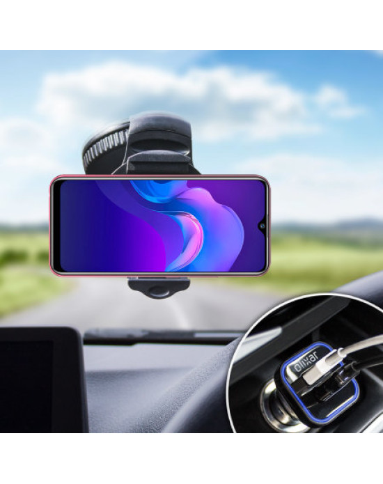 Olixar DriveTime Vivo Y12 Car Holder & Charger Pack