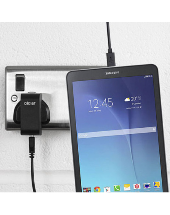 High Power Samsung Galaxy Tab E 9.6 Wall Charger & 1m Cable