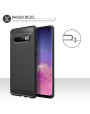 Olixar Sentinel Samsung S10 Case And Glass Screen Protector- Black