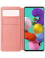 Official Samsung Galaxy A51 S-View Flip Cover Case - White
