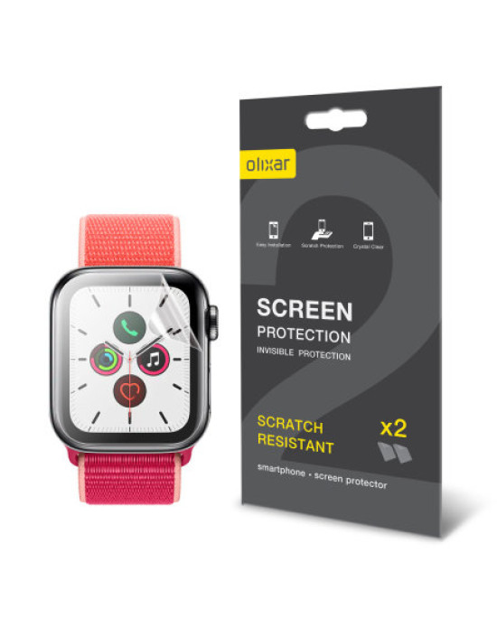 Olixar Apple Watch Series SE / 6 / 5 / 4 TPU Screen Protector - 40mm