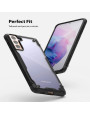 Ringke Samsung Galaxy S21 Fusion X Tough Bumper Case - Black