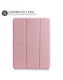 Olixar iPad Air 4 2020 Leather-Style Stand Case - Rose Gold