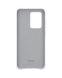 Official Samsung Galaxy S20 Ultra Leather Cover Case - Light Grey Official Samsung Galaxy S20 Ultra Leather Cover Case - Light Grey