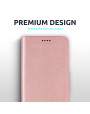 Olixar Leather-Style iPhone 12 Pro Mirror Stand Case - Rose Gold Olixar Leather-Style iPhone 12 Pro Mirror Stand Case - Rose Gold
