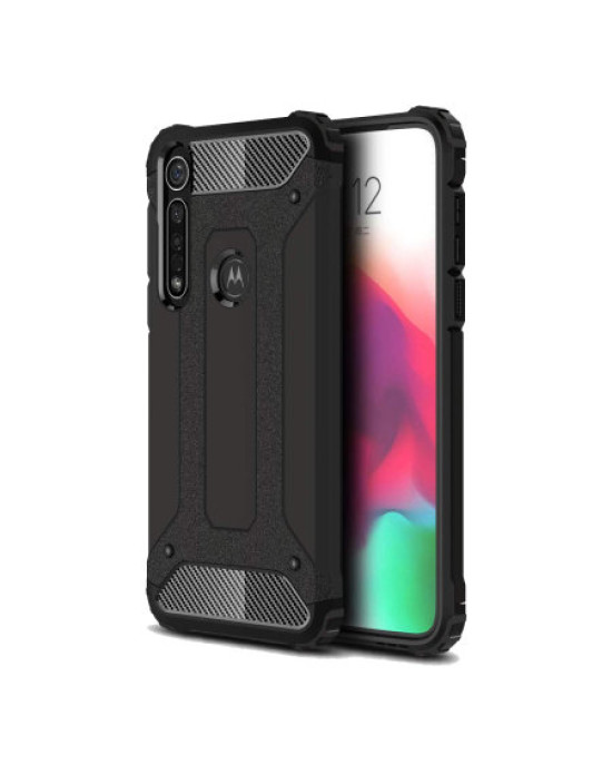 Olixar Delta Armour Motorola Moto G8 Plus Protective Case - Black