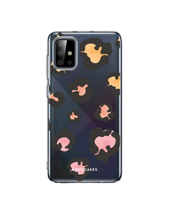 LoveCases Samsung Galaxy A72 Case - Colourful Leopard LoveCases Samsung Galaxy A72 Case - Colourful Leopard