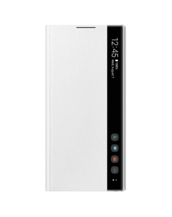 Official Samsung Galaxy Note 10 Clear View Case - White