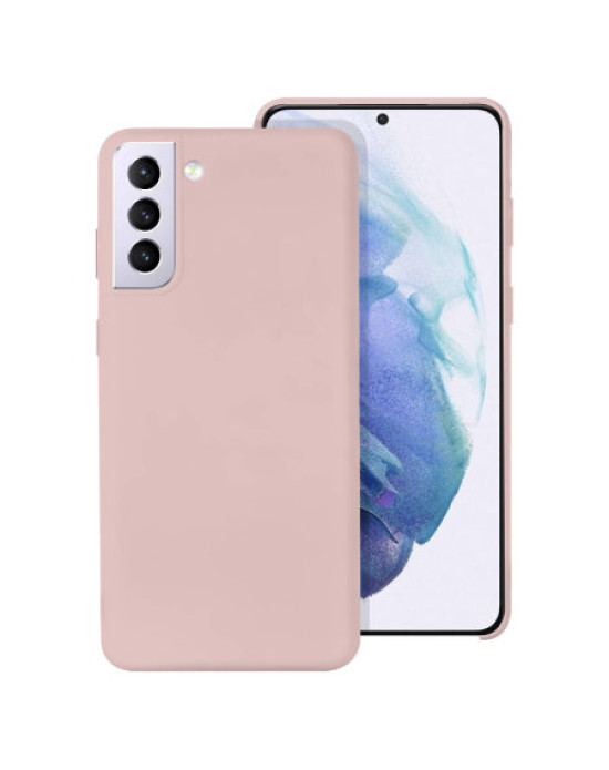 Olixar Samsung Galaxy S21 Plus Soft Silicone Case - Pastel Pink Olixar Samsung Galaxy S21 Plus Soft Silicone Case - Pastel Pink