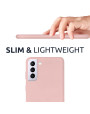 Olixar Samsung Galaxy S21 Plus Soft Silicone Case - Pastel Pink Olixar Samsung Galaxy S21 Plus Soft Silicone Case - Pastel Pink