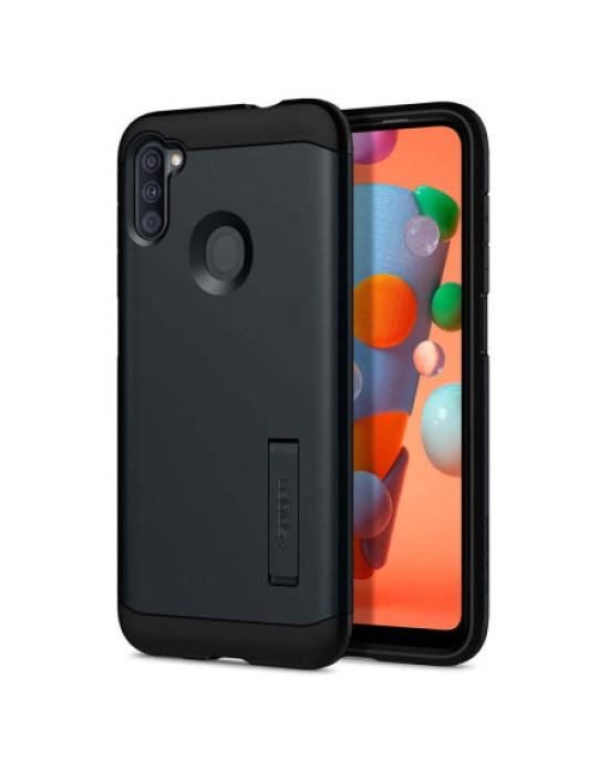 Spigen Tough Armor Samsung Galaxy A11 Case - Metal Slate