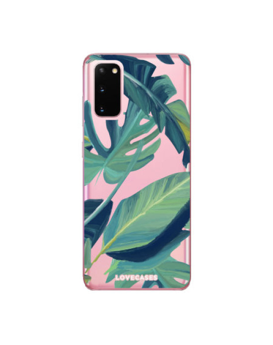 LoveCases Samsung Galaxy S20 Tropical Clear Phone Case