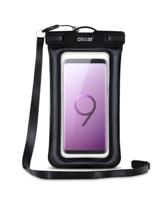 Olixar Samsung Galaxy S9 Waterproof Pouch - Black