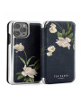 Ted Baker Elderflower iPhone 11 Pro Max Folio Case - Black / Silver