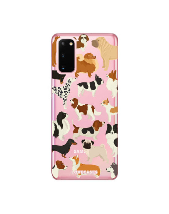 LoveCases Samsung Galaxy S20 Gel Case - Dogs