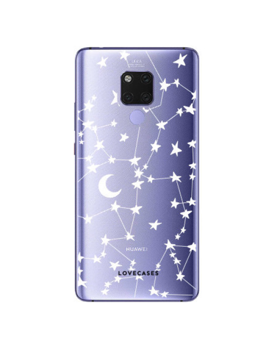LoveCases Huawei Mate 20 X Clear Starry Phone Case