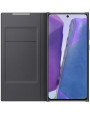 Official Samsung Galaxy Note 20 LED View Cover Case - Mystic Black