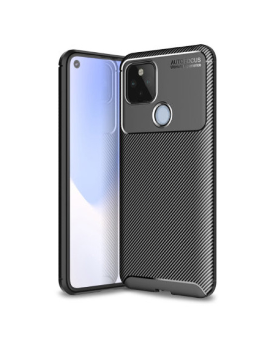 Olixar Carbon Fibre Google Pixel 4a 5G Case - Black