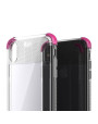 Ghostek Covert 2 iPhone X Bumper Case - Clear / Pink