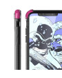 Ghostek Covert 2 iPhone X Bumper Case - Clear / Pink
