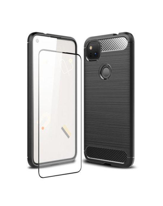 Olixar Sentinel Google Pixel 4a Case And Glass Screen Protector Olixar Sentinel Google Pixel 4a Case And Glass Screen Protector