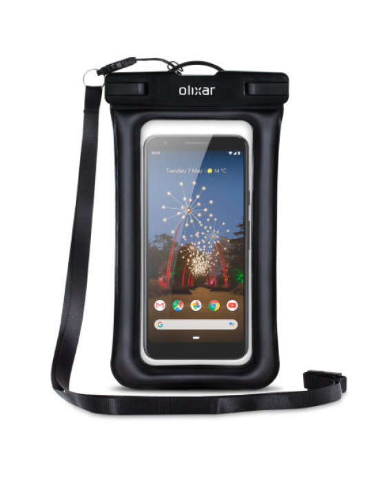 Olixar Google Pixel 3a Waterproof Pouch - Black