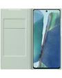 Official Samsung Galaxy Note 20 LED View Cover Case - Mystic Green