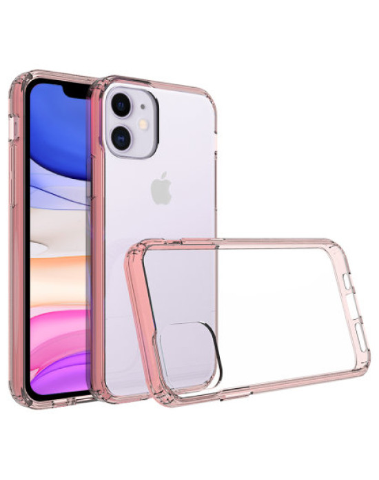 Olixar ExoShield Tough Snap-on iPhone 11 Case - Rose Gold / Clear