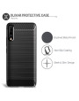 Olixar Samsung Galaxy A50 Carbon Fibre Protective Case - Black