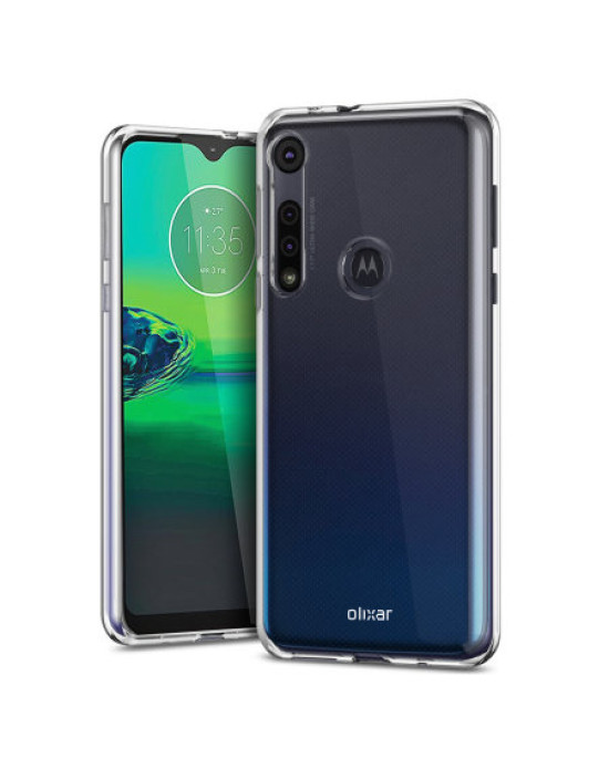 Olixar Ultra-Thin Motorola One Macro Case - 100% Clear