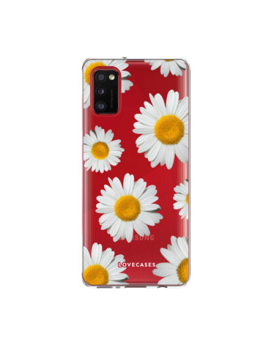 LoveCases Samsung Galaxy A41 Gel Case - Daisy