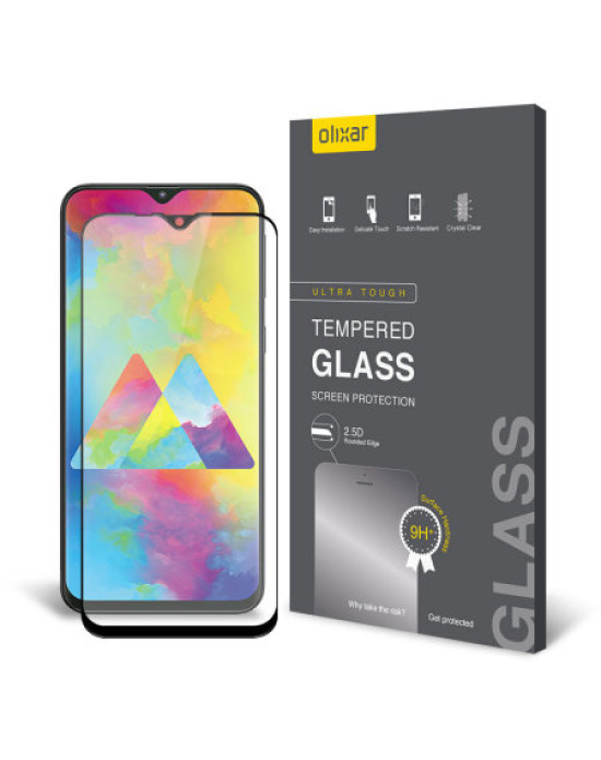 Olixar Samsung Galaxy M20 Tempered Glass Screen Protector