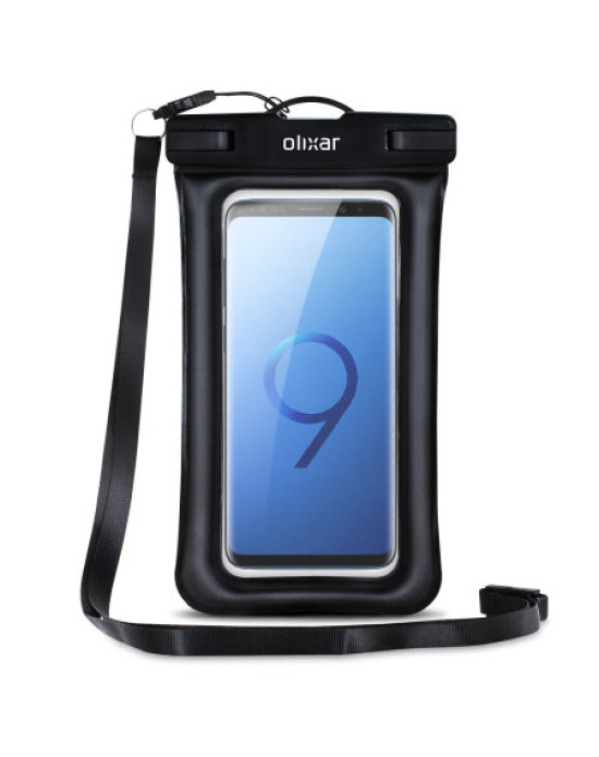Olixar Samsung Galaxy S9 Plus Waterproof Pouch - Black