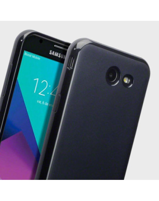 Olixar FlexiShield Samsung Galaxy J3 2017 Gel Case - Black- US Version