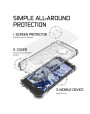 Ghostek Covert Motorola Moto Z Force Bumper Case - Clear