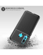 Olixar Carbon Fibre Huawei Nova 4 Case - Black
