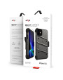Zizo Bolt Series iPhone 11 Case & Screen Protector - Grey/Black