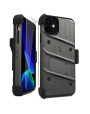 Zizo Bolt Series iPhone 11 Case & Screen Protector - Grey/Black