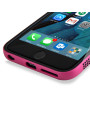 Olixar FlexiFrame iPhone 6S Plus Bumper Case - Hot Pink