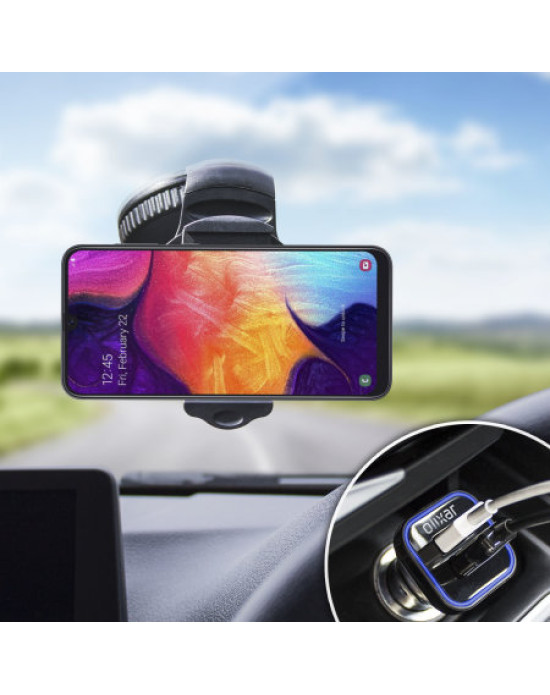 Olixar DriveTime Samsung Galaxy A50 Car Holder & Charger Pack