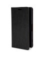 Olixar Leather-Style Sony Xperia A4 Wallet Stand Case - Black