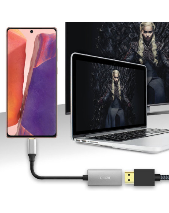 Olixar Samsung Galaxy Note 20 USB-C To HDMI 4K 60Hz Adapter