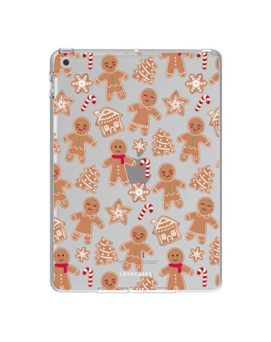 LoveCases iPad 10.2 2020 Gel Case - Christmas Gingerbread