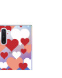 LoveCases Samsung Note 10 Bold Heart Clear Phone Case