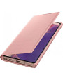 Official Samsung Galaxy Note 20 5G LED View Cover Case - Mystic Bronze