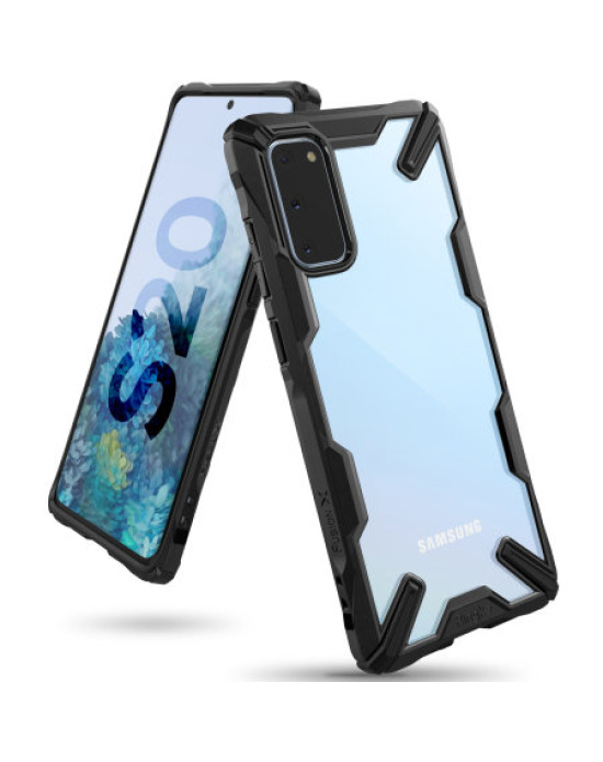 Ringke Fusion X Samsung Galaxy S20 Tough Case - Black