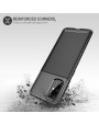 Olixar Carbon Fibre Samsung Galaxy S20 Plus Case - Black