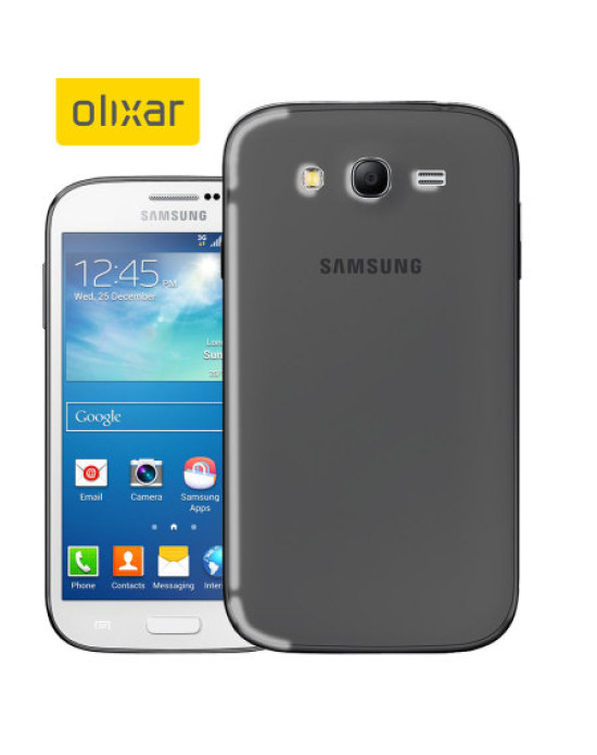 FlexiShield Samsung Galaxy Grand Case - Smoke Black